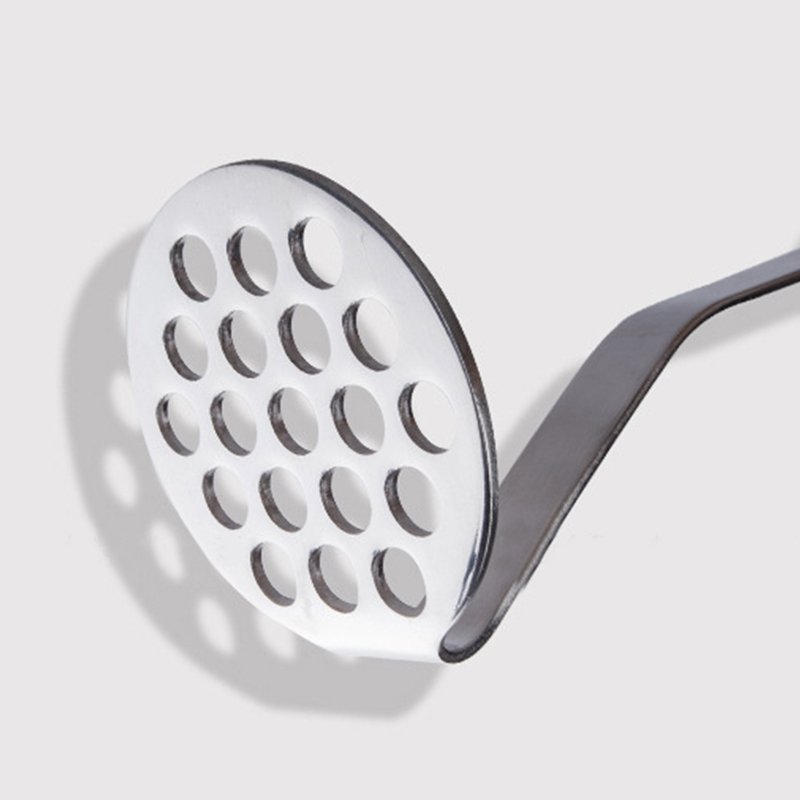 Dispositivo de cocina para hacer puré de patatas, herramienta de frutas y verduras de acero inoxidable, para ensalada de barro, 30
