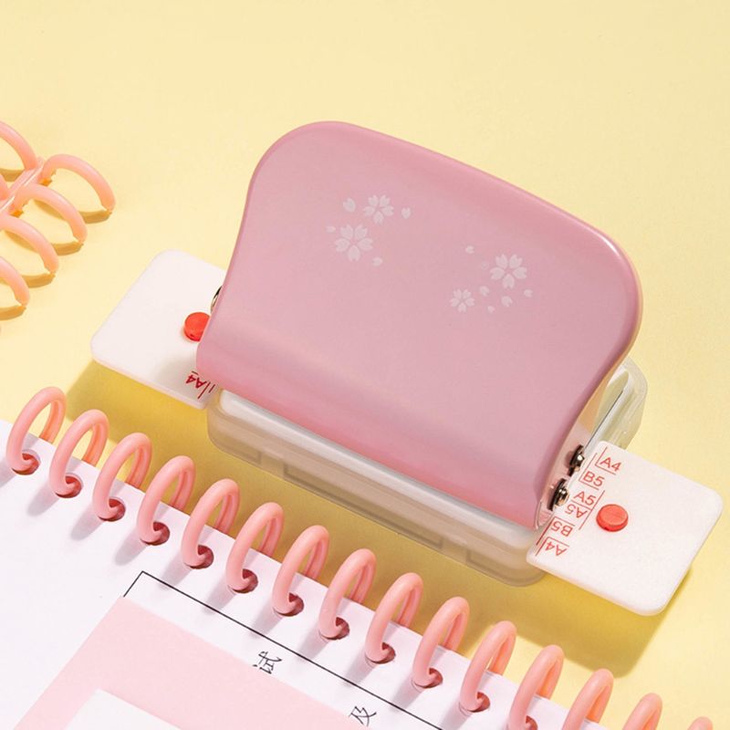 A4 B5 A5 30/26/20 Holes DIY Loose Leaf Hole Puncher Handmade Scrapbook Punch Tools Office School Supplies
