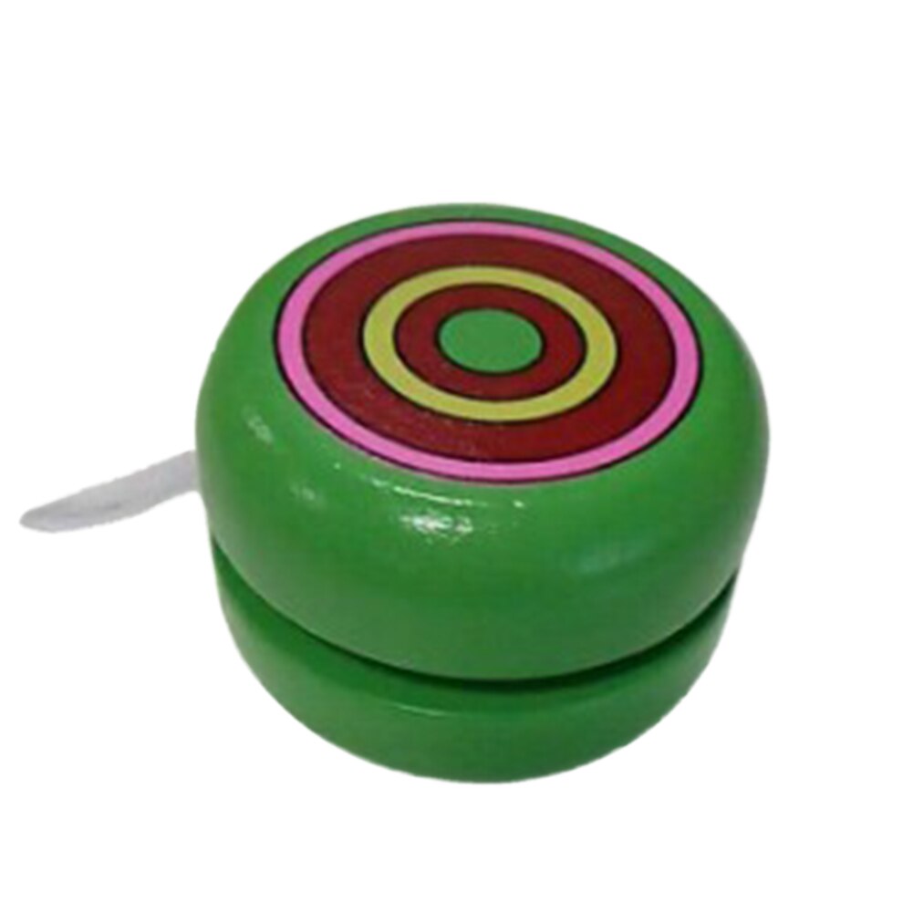 Portable Classic Wooden Yoyo Ball Children Outdoor Home Playing Spin Toy