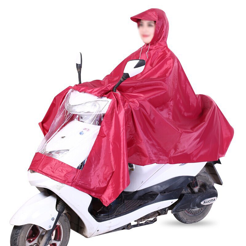 EVA elektrische fiets Regenjas Fiets Waterdichte Kap Poncho Regenkleding Hooded Voor Motorfiets Fiets Mannen Vrouwen Regenhoes: 04