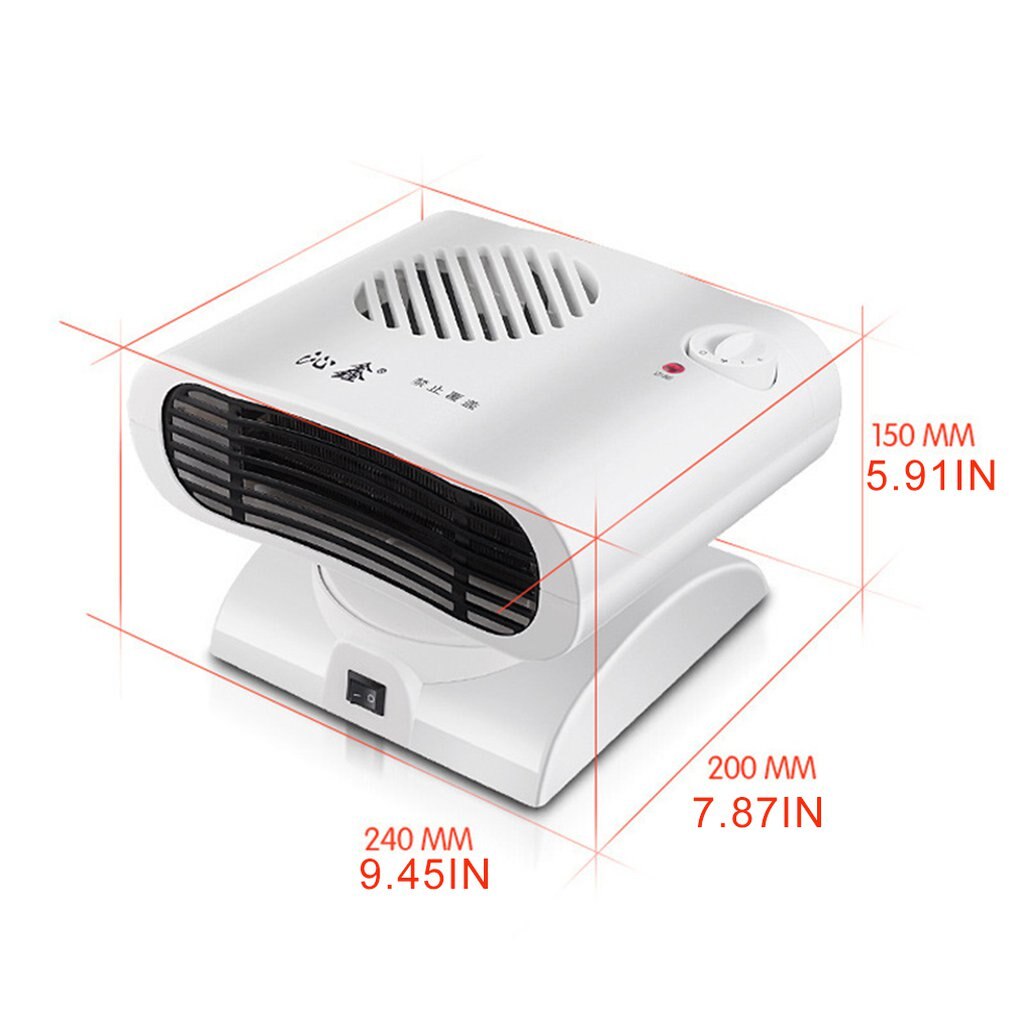 Office Home Winter Heater Small Heating And Cooling Dual-Use Small Air Conditioning Shaking Head Portable Heater