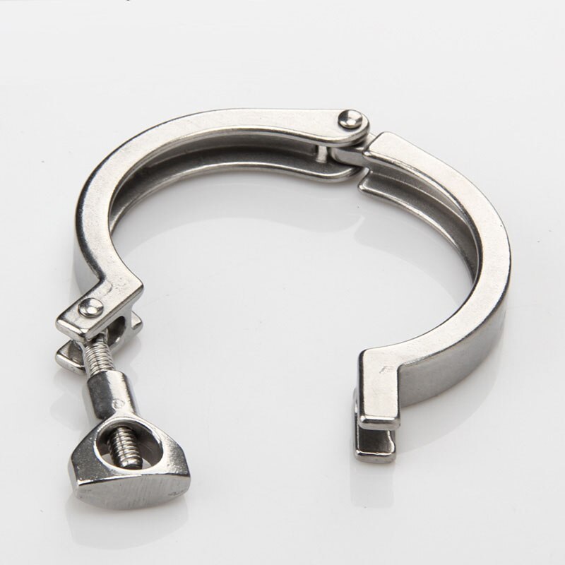 1/2" 3/4" 1" 1.5" 2" 2.5" 3" 4" 5" 6" 8" Tri Clamp Clover 304 Stainless Steel Sanitary Pipe Fitting Quick to Connect Homebrew