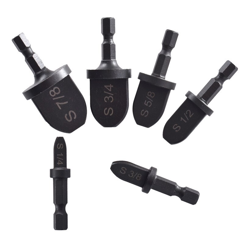 Hex Shank Imperial Tube Pipe Expander Support for Air Conditioner Conditioning Swaging Rotary Tool Set 7/8 3/4 5/8 1/2 3/8 1/4: Type1