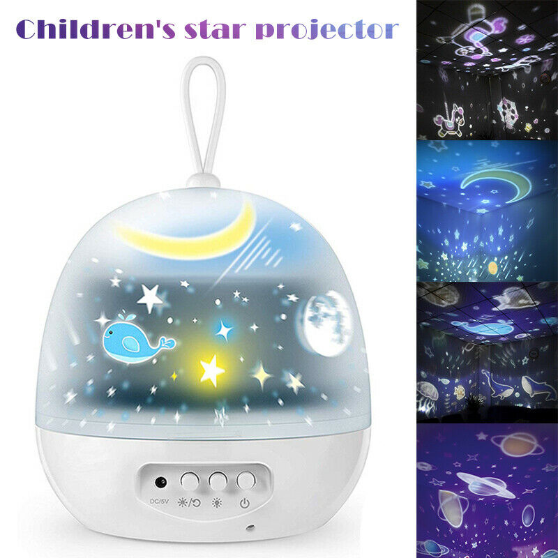 Starry Sky Night Light Fairy Stars Magic Projecting Night Light Dreaming Projection Lamp Children Kids Christmas Novelty