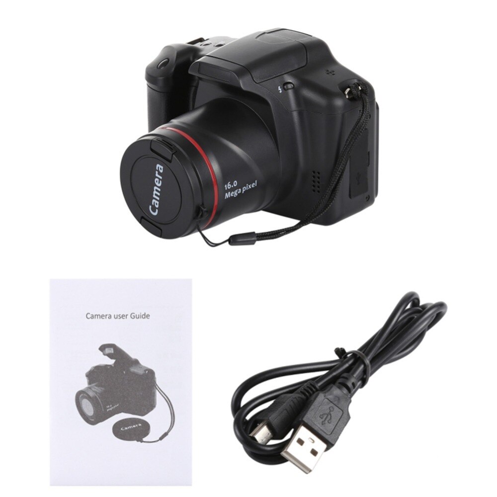 Draagbare Digitale Camera Mini Camcorder Full Hd 1080P Video Camera 16X Zoom Av Interface 16 Megapixel Cmos Sensor Foto vallen