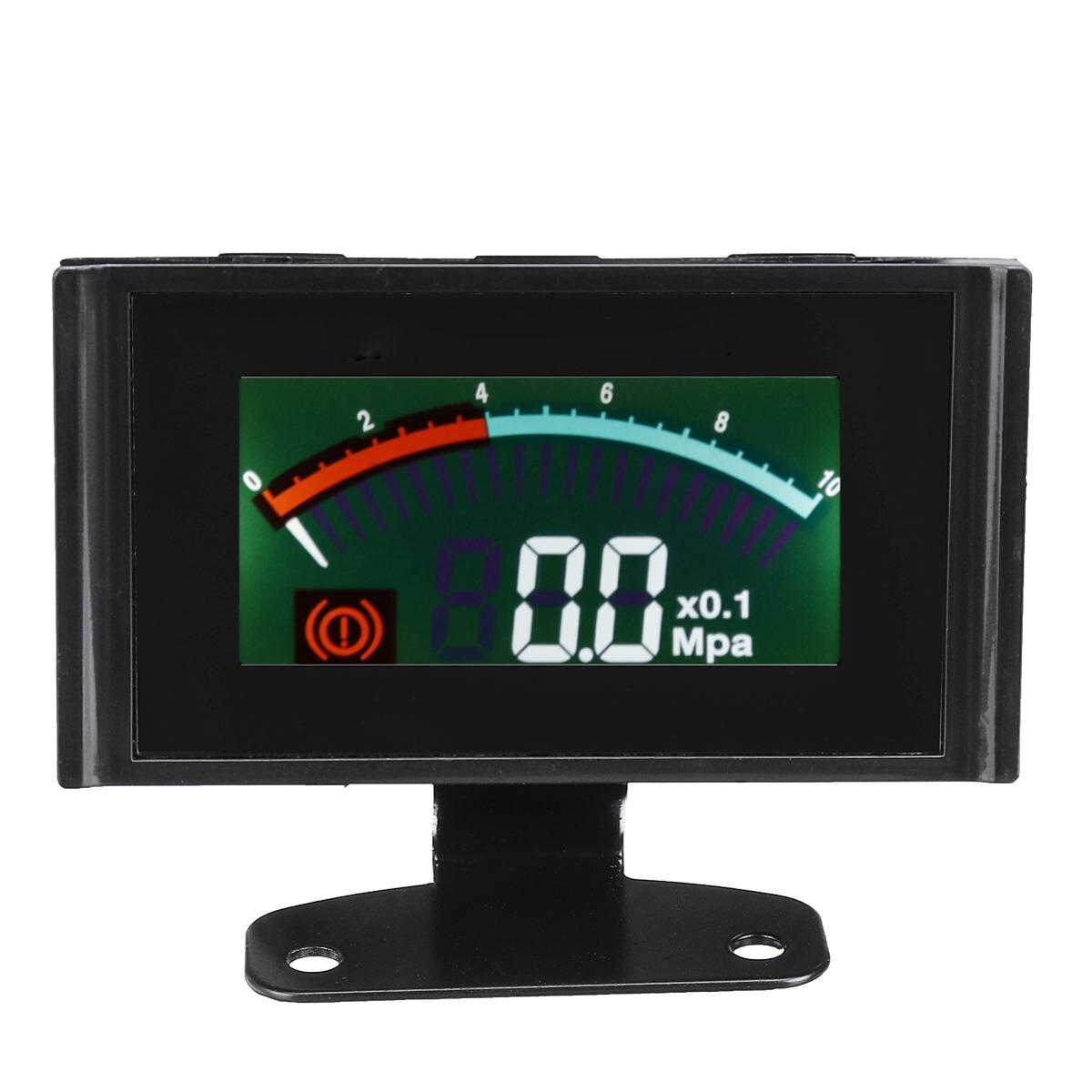 12v 24v bil lcd digital 0 ~ 1.0 mpa lufttryksmåler meter barometer til lastbil suv