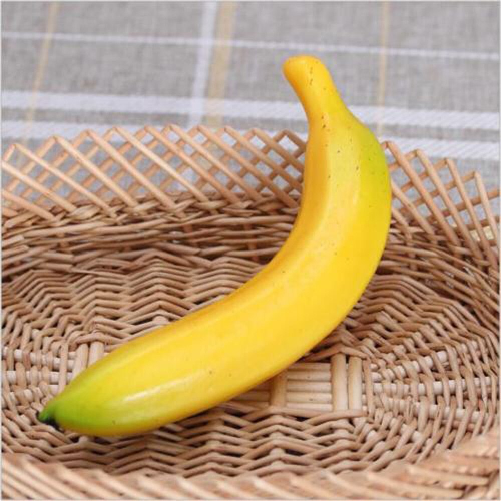 Réaliste réaliste artificiel banane bouquet faux fruits affichage Prop décoratif