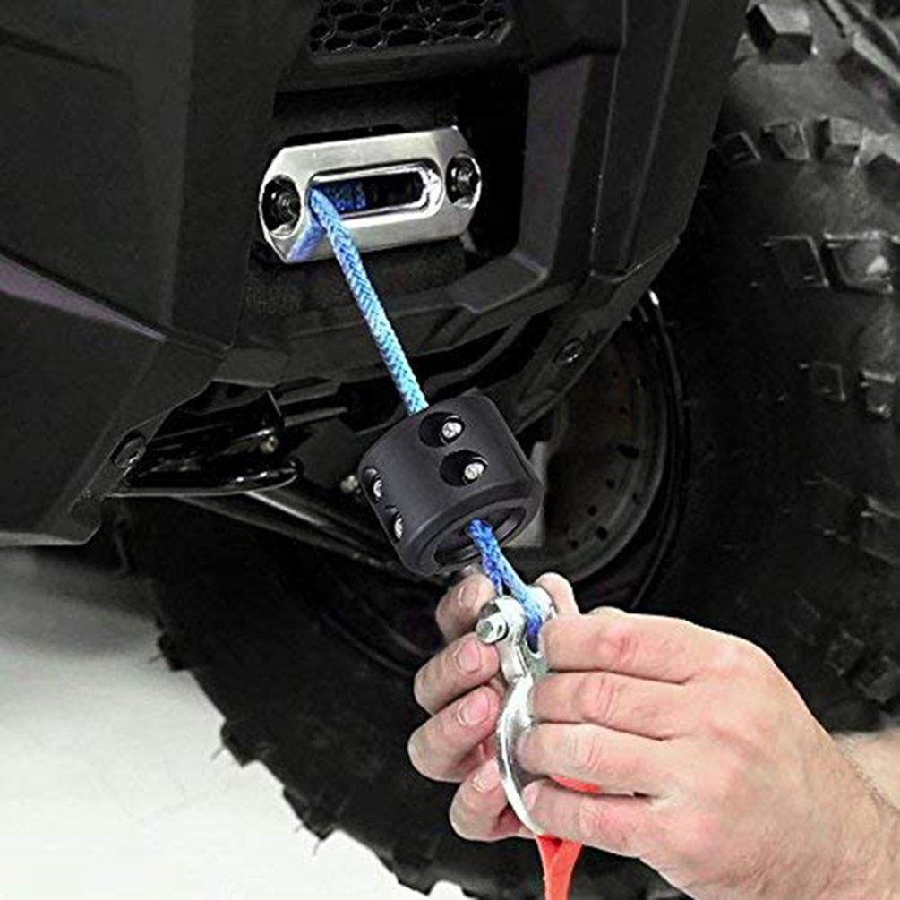 Bil modifikation dele vinsch krog prop kabel beskytter gummi kabel stik off-road køretøj bil tilbehør