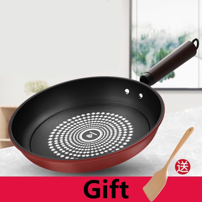 Band Marble Stone Nonstick Frying Pan with Heat Resistant Plastic Handle,Granite Induction Egg Skillet,Dishwasher Safe