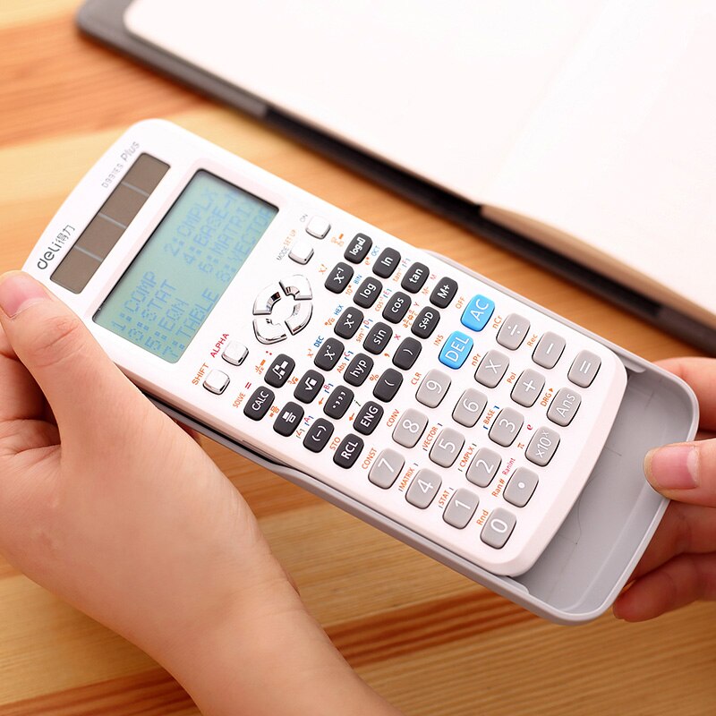 1pcs D991es Plus Scientific Function Calculation Calculus Test Solution Equation Multifunction Scientific Calculator