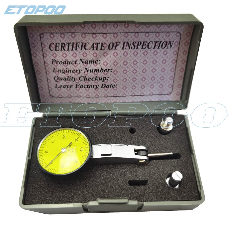 0-0.8mm 0.01mm Level Gauge Scale Precision Metric Dovetail Rails Dial Test Indicator dial indicator dial gauge indicator