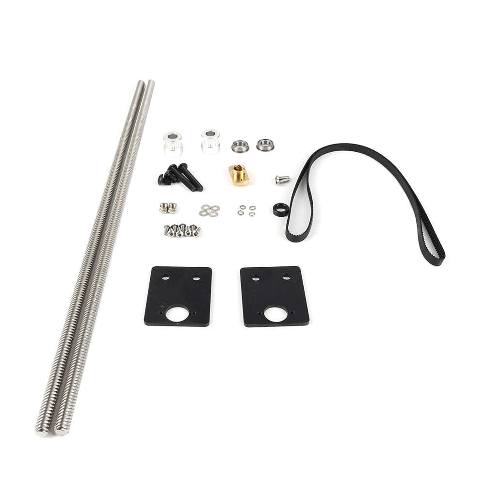 Imprimante 3D pièces BLV Ender 3 Pro kit de mise à niveau double axe Z Kit de mise à niveau double Z tendeur ensemble de poulie