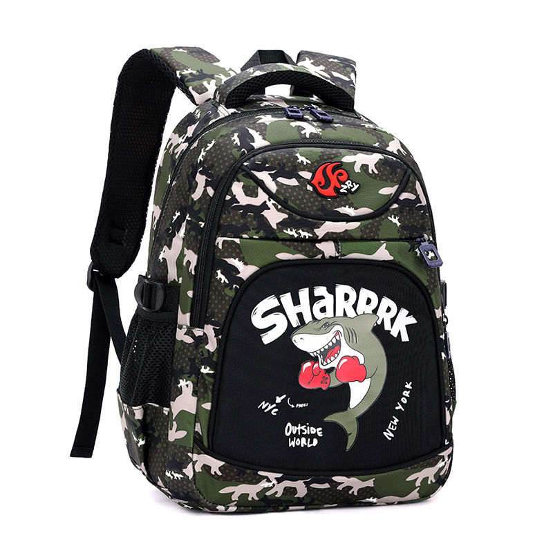 waterproof Children School Bags for Boys kids book bag Primary School Backpacks Orthopedic backpack schoolbag Mochila Infantil: green