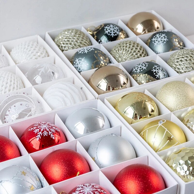 Kerst Bal Kerstballen Grote Boom Decoraties Ballen Xmas Party Opknoping Ornamenten Kerstversiering Voor Jaar