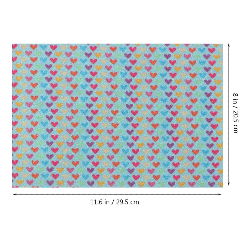 6Pcs Leather Fabric Soft Nice Versatile Leather Cloth Sewing Material