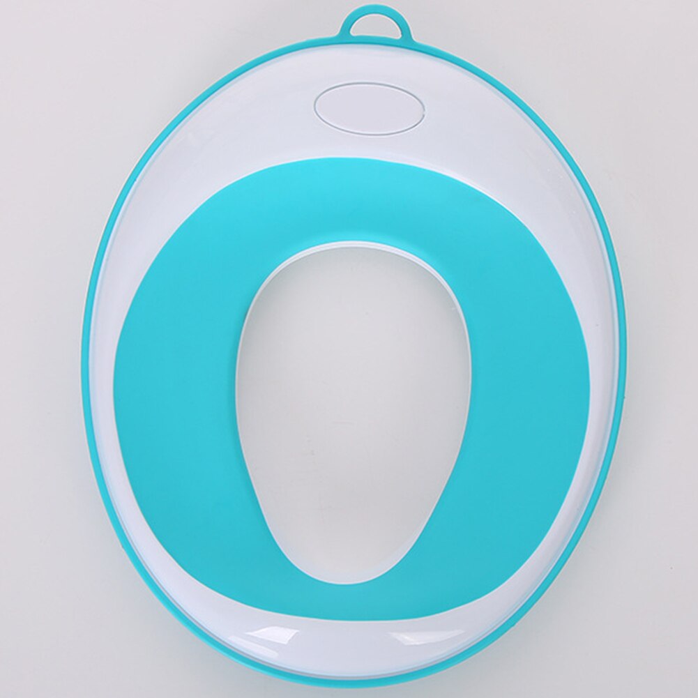 Secure Hook PP Portable Baby Kids Toilet Seat Non-Slip Soft Trainer Ring