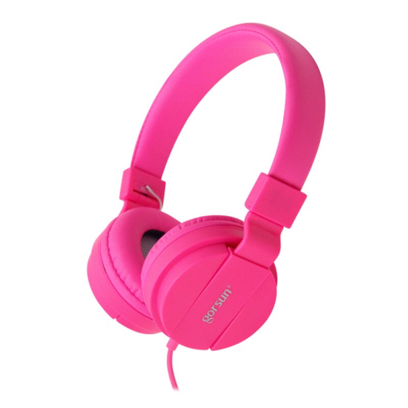 Słuchawki dla dzieci lekkie stereofoniczne przenośne słuchawki przewodowe dobre kolory dźwięku składany zestaw słuchawkowy dla IPhone Laptop MP3 dla dzieci dorośli: Red Headset