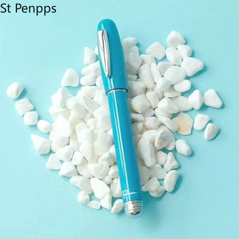 Pocket Fuliwen Fountain Pen Travel Pocket Ink Pen Screw Cap Fine Nib Stationery Office school supplies Writing Pens
