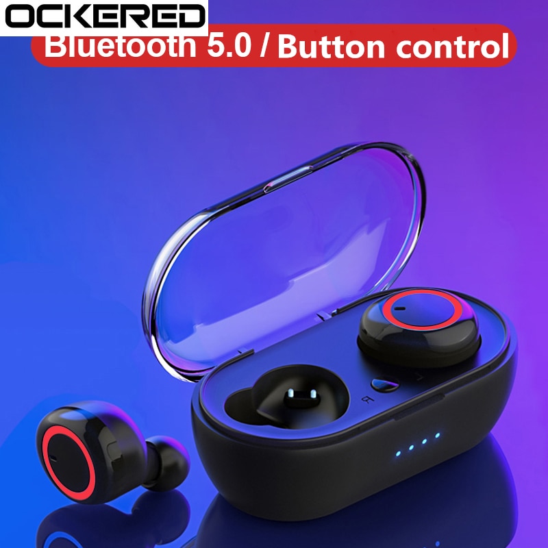 Tws Draadloze 5.0 Bluetooth Oortelefoon Hifi Stereo Bluetooth Headset Gamer Sport Oortelefoon Met Opladen Doos