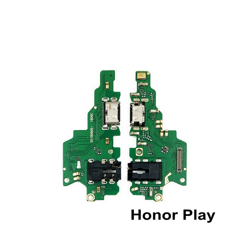 Ladung Hafen Verbinder Gremium Teile biegen Kabel Mit Mikrofon Mic Für Huawei Honor Spielen 8A 7A 7C 7X 7S 6A 6C 6X 5C Profi: Silber