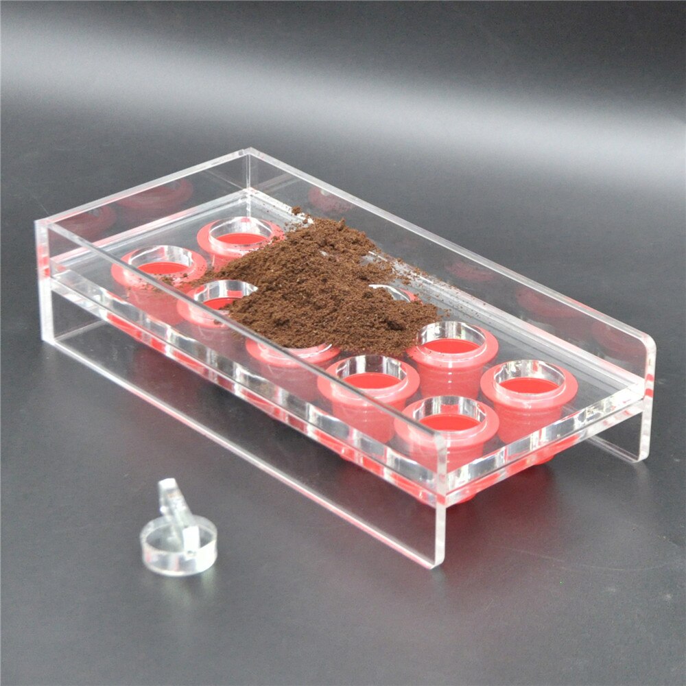 Coffee Capsule Filling Machine Coffee Plastic Tamper Filling Tool for Nespresso with Tamping Tool Head 10 Holes