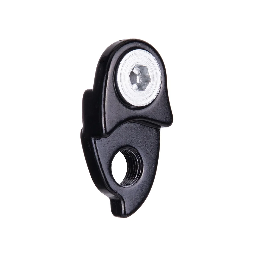 ZTTO Suspensión de cambio trasero de bicicleta, extensor de aluminio, marco de ciclismo de montaña, engranaje, piezas de gancho trasero: Blanco