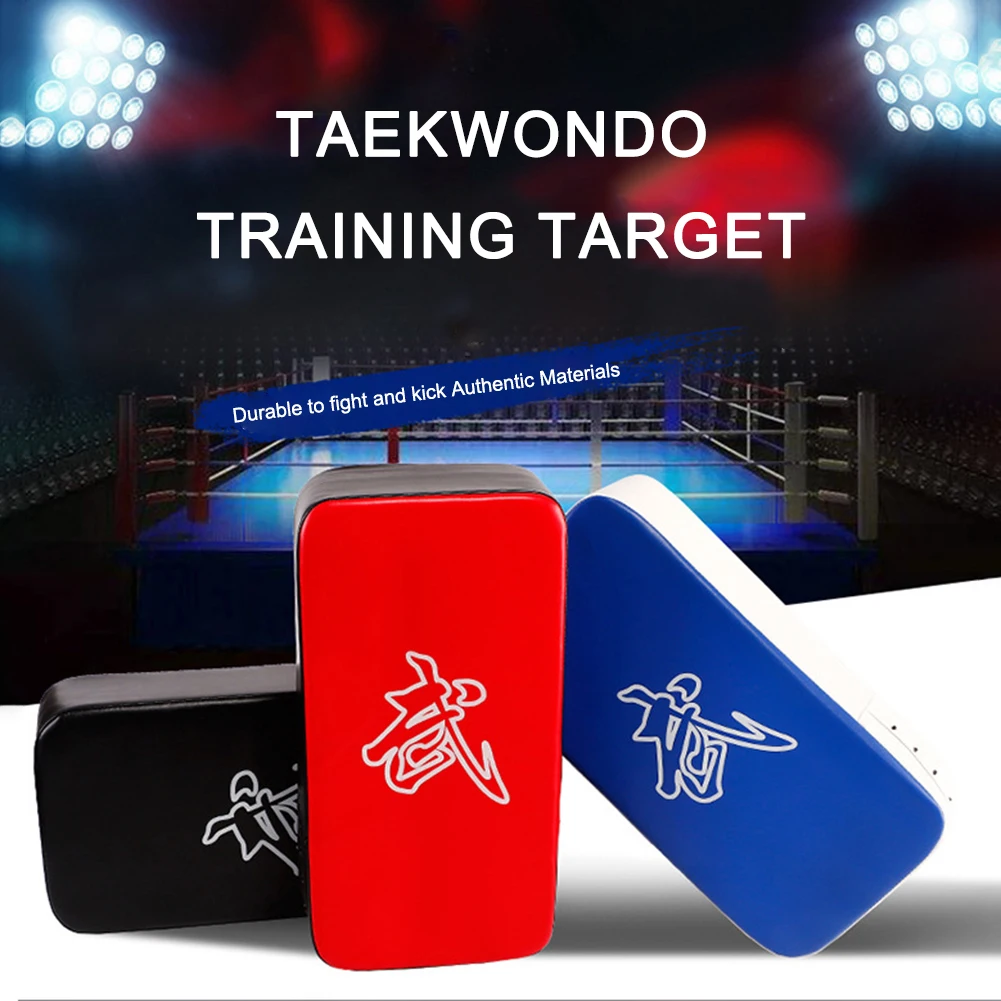 Boxen Pad Sand Tasche Fitness Taekwondo Hand Treten Pads PU Leder Ausbildung Ausrügestochen Muay thailändisch Fuß Ziel Boxen Schild Ausbildung