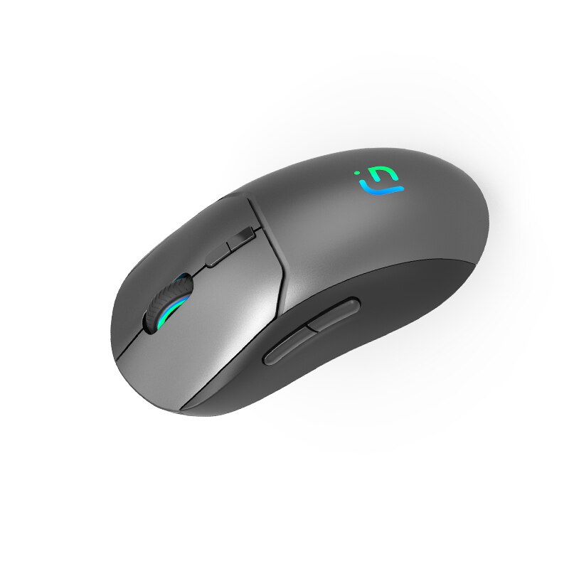 Wireless Gaming Mouse Bluetooth 5.0+2.4G Mouse Gamer Rechargeable 2400DPI Optical Ergonomic Computer Mouse Wireless For Laptop: X8 Wireless gray