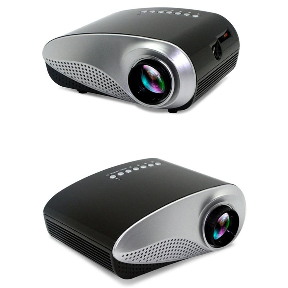 Mini proyector Full HD proyector LED portátil Multimedia Teatro en Casa USB VGA HDMI TV casa teatro sistema 480*320 de plástico ACEHE