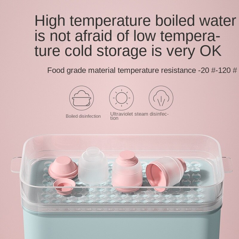 Baby Formula Milk Powder Container Infants Portable 3 Layer Detachable Milk Powder Dispenser Food Storage Feeding Box