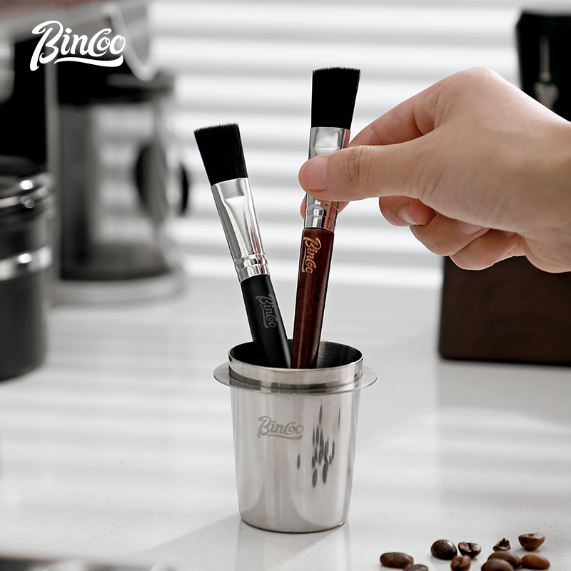 BINCOO Koffiemolen Reinigingsborstel Koffiezetapparaat Afstoffen Espresso Borstel Cleaner Tool Thuis Koffie Bar Barista Accessoires