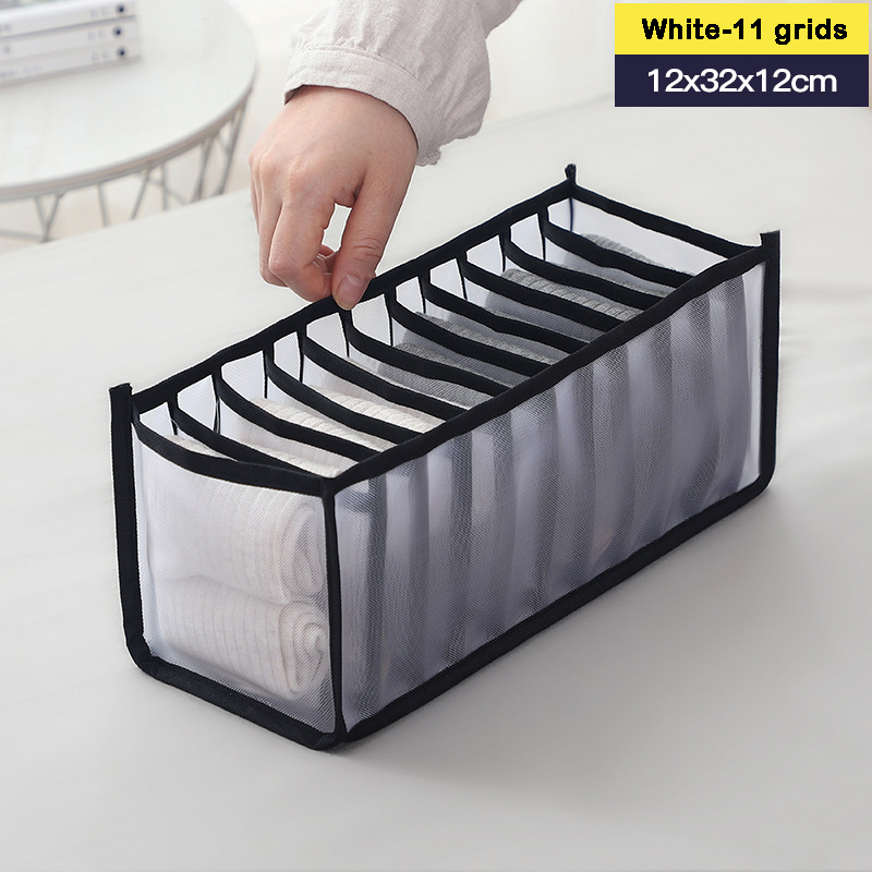Closet storage box folding underwear storage box partition drawer storage box jeans wardrobe storage box clothes