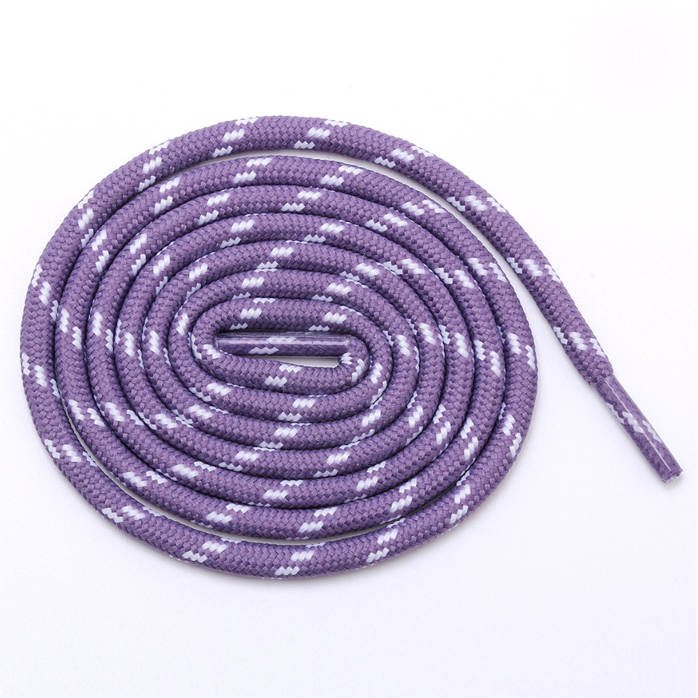 0.5*120CM Round Shoelaces for All Shoe Types: purple
