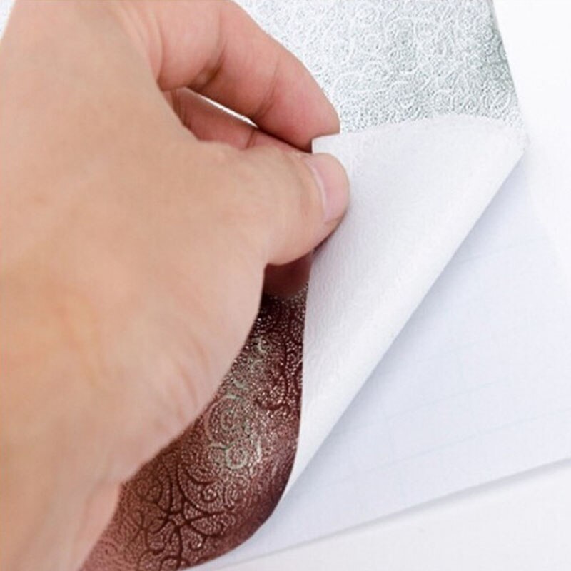 40x200cm self-adhesive kitchen oil proof wall paste kitchen household fume proof sticker refurbish kitchen tile wall sticker