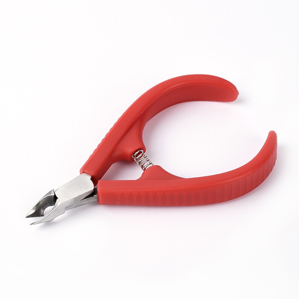 1Pcs Nail Clipper Stainless Steel Nail Cutter Trimming Toe Finger Cuticle Plier Scissor Manicure Nail Art Tool