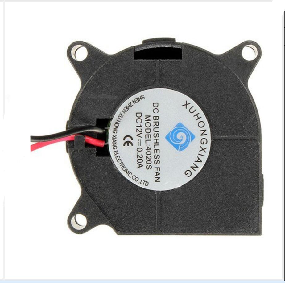 DuoWeiSi 3D Printer Parts 4cm turbine fan 5/12/24V DC Blow Radial Cooling Fan For RepRap 3D Printer Hotend Extruder 4020 40*20mm