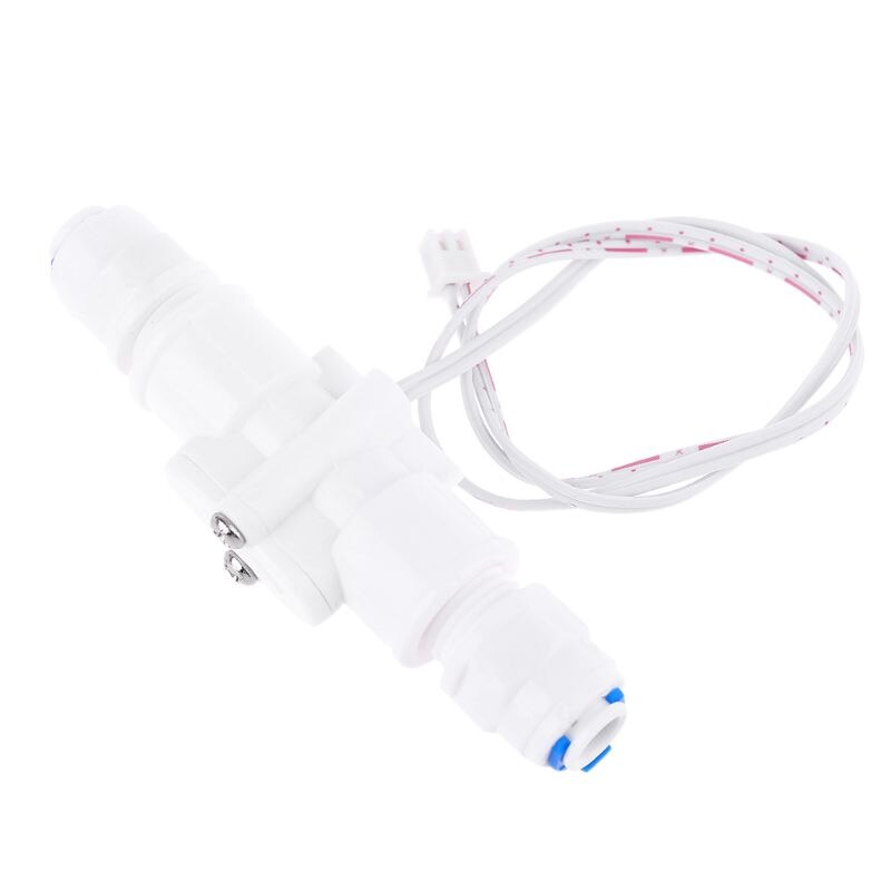 1/4 NPT Water Flow Switch PE Tube Dispenser Purifier Liquid Flow Sensor Switch