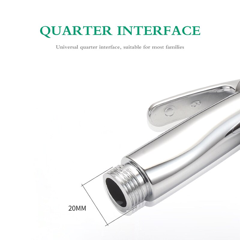Abs Handheld Bidet Kranen Handheld Wc Bidet Sproeier Douchekop Water Sproeier Sprinkler