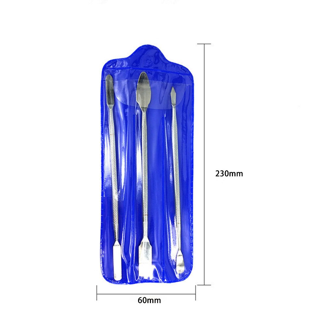 3pcs Universal Phone Repair Tools Kit Disassembly Blades Remover Crowbar Pry Opening Hand Tools for Repairing Mobile Cell Phones