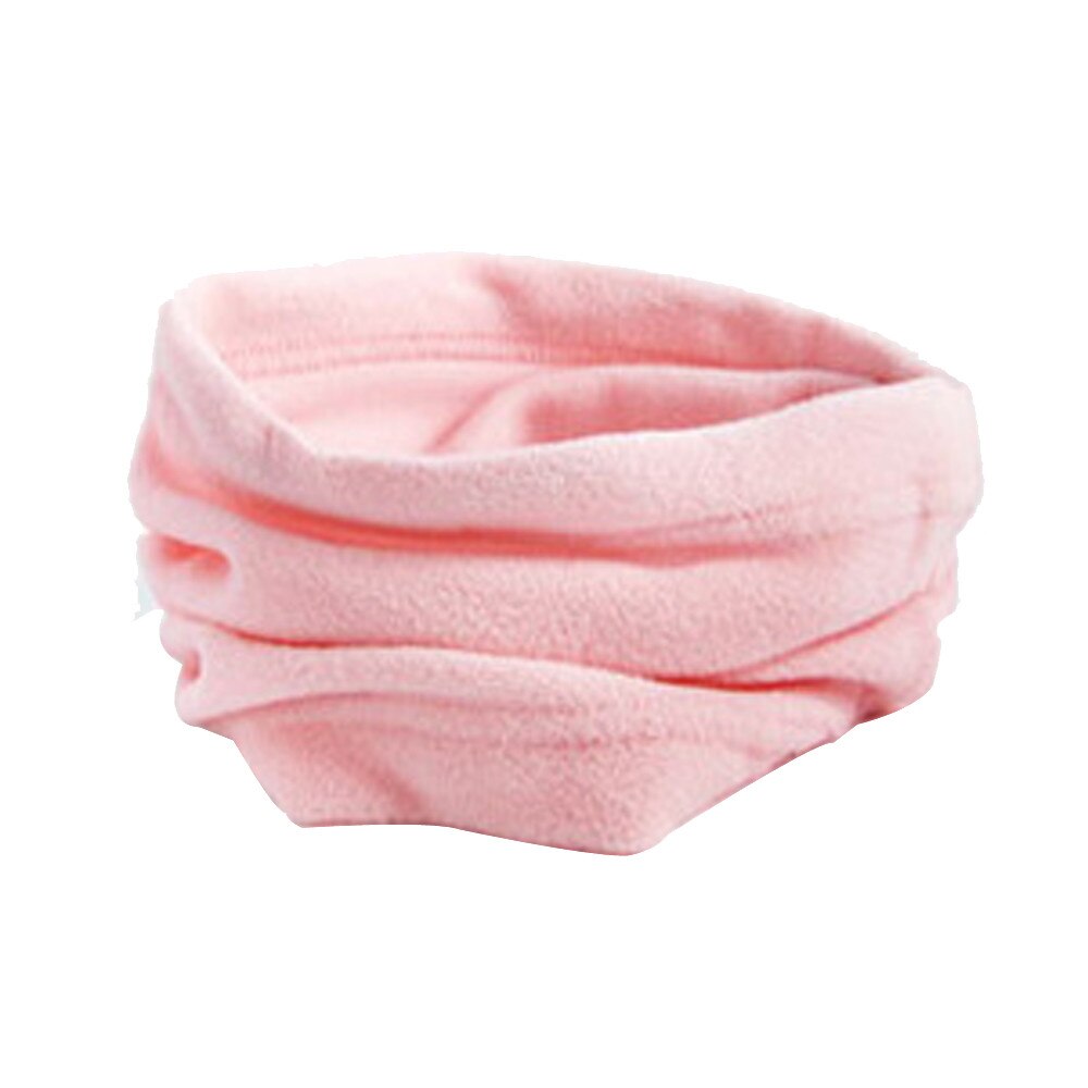 Winter Outdoor Fleece Warmer Neck Gaiter Thermal Half Face Tube Cycling Snowboard Skiing Hiking Bandana Scarf Men Women Beanie: Sky Blue