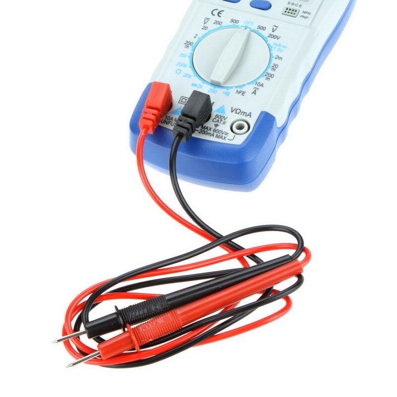 A830L Digital-Multimeter AC DC Spannung Diode Freguency Multitester Strom Tester Leucht Anzeige mit Sommer Funktion