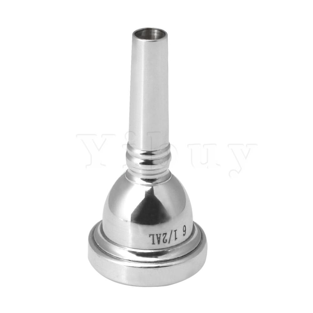 Sliver Brass Alto Trombone Mouthpiece 38MM Diameter 1/2AL Musical Parts