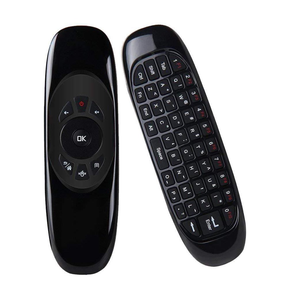 C120 2.4Ghz Draadloze Voice Air Mouse Keyboard Afstandsbediening Voor Smart Tv Pc