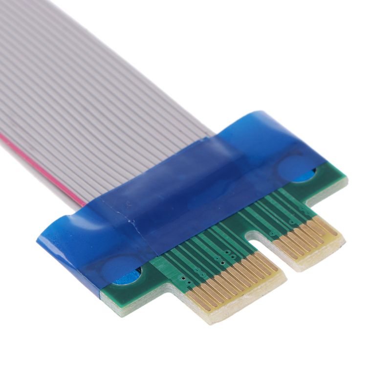 Câble plat Flexible PCIe PCI Express 1x à 16x, prolongateur FFC PCI-E 1x-16x