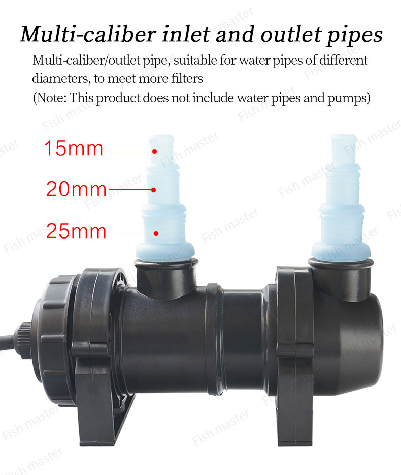 Jebo UV Sterilizer Light Lamp Fish Tank Ultraviolet Water Filter Pond Water Cleaner For Aquarium Pond 220~240V 5W~36W JEBO