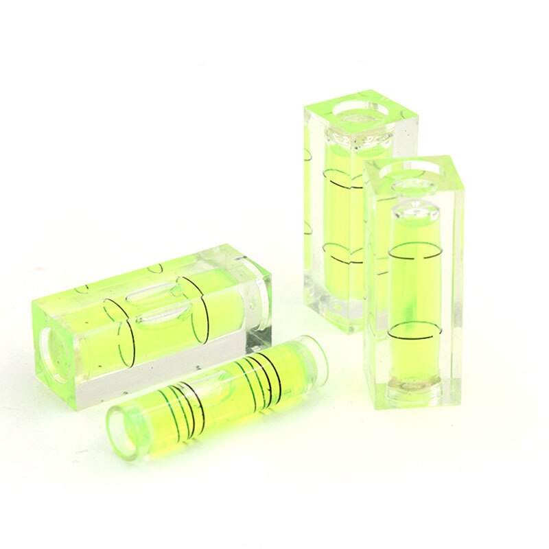 5pcs Multifunctional Mini Bubble Level Woodworking Wooden Horizontal Bubble Mini Level Feet Foot Slope Measuring Tools