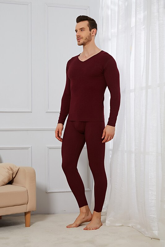 Thermal Underwear Sets For Men Winter Thermo Underwear Long Johns Winter Clothes Men fleece sweat Thick Thermal Clothing