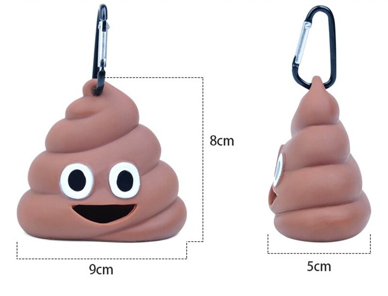 Distributeur de sacs de merde pour chiens, fournitures de déchets pour animaux de compagnie, sacs de nettoyage de déchets pour chiens, jouets pour animaux de compagnie: Garbage box