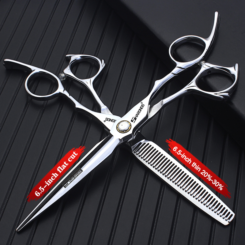 Professionele Kappersschaar Gespecialiseerde Kappersschaar 6 Inch/6.5 Inch Kapper Gewijd Dunner wordend Haar Schaar: Roze