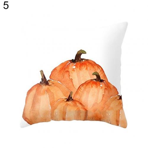 18 inch aquarel halloween thanksgiving kerst pompoen kussenhoes decoraties voor thuis kussensloop bed bank decoratie